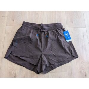 Janji W's 3" Multi Short Running Brown - Carob Size Large Athleisure Shorts NWT